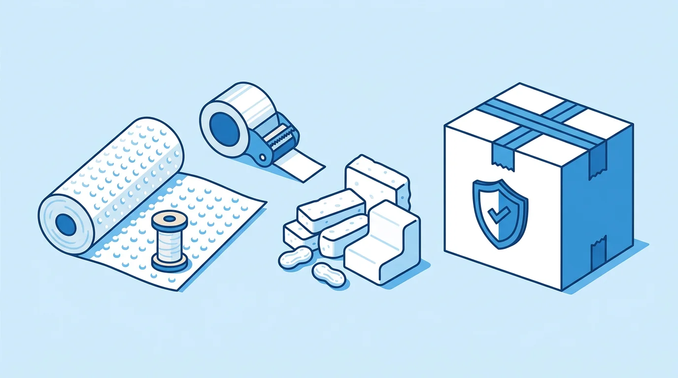 퀵서비스 물품 파손 방지를 위한 안전 포장 재료