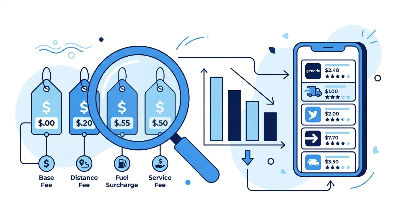 퀵서비스 요금 체계 변화 플랫폼 경쟁 가격 투명성 비교