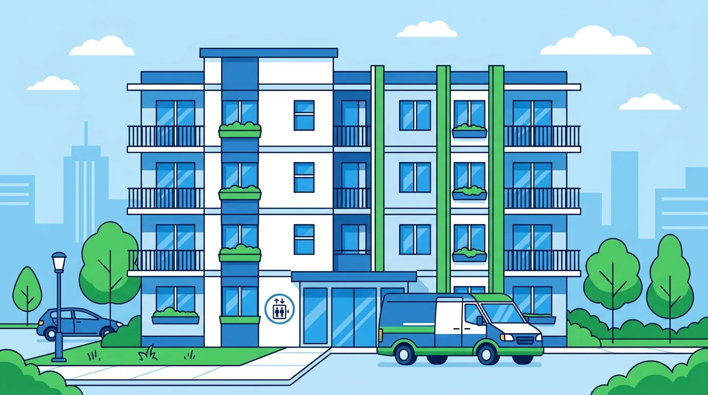 이사 퀵서비스 추가 배송을 체크리스트로 관리하는 장면