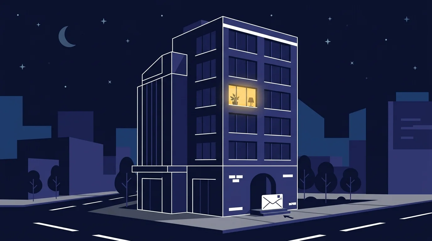 새벽배송 준비를 하는 도심 물류 이동 장면